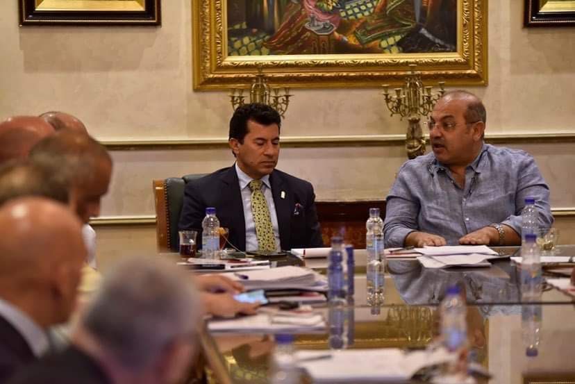 وزير الرياضة يلتقى مجلس إدارة اللجنة الأوليمبية (13)