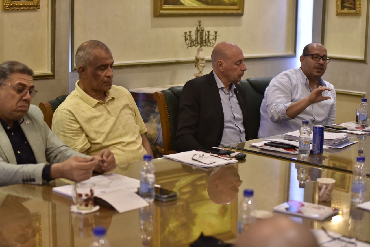 وزير الرياضة يلتقى مجلس إدارة اللجنة الأوليمبية (7)