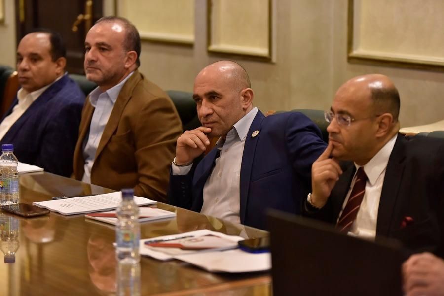 وزير الرياضة يلتقى مجلس إدارة اللجنة الأوليمبية (2)