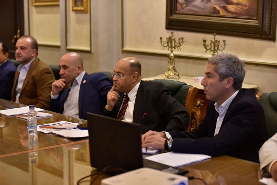 وزير الرياضة يلتقى مجلس إدارة اللجنة الأوليمبية (8)