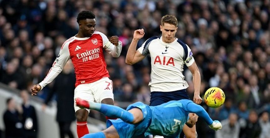 ترتيب الدوري الإنجليزي بعد فوز أرسنال على توتنهام في الجولة 27