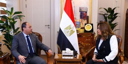 وزيرة التنمية المحلية والبيئة تتابع مع رئيس هيئة تنمية الصعيد المشروعات التنموية الجارية
