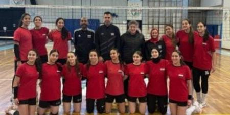قائمة منتخب ناشئات الكرة الطائرة تحت 17 عامًا فى البطولة الشتوية الدولية بإيطاليا