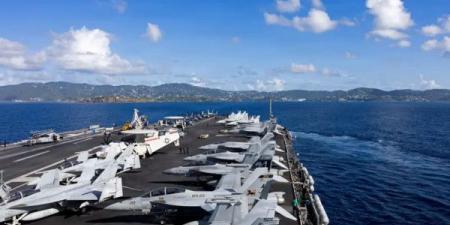 أميركا تمدد مهمة حاملة الطائرات (جيرالد فورد) بالشرق الأوسط وسط تصاعد التوتر مع إيران