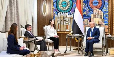 رئيس مجلس القيادة يبلغ الولايات المتحدة الأمريكية أن ‘‘باب المندب هو ملف عالمي’’