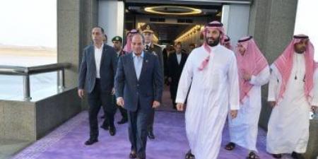 الرئيس السيسى يهنئ ولي العهد السعودي بمناسبة الاحتفال بذكرى يوم التأسيس للمملكة :اليوم السابع