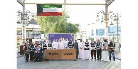 فريق «زين الشهور» التطوعي يواصل حضوره الميداني في «المباركية»