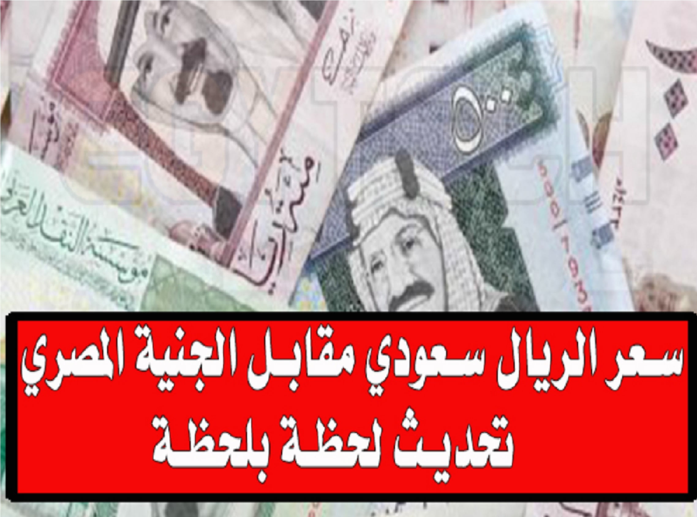 الريال السعودي مقابل الجنيه المصري..