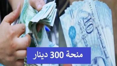 التسجيل في منحة 300 دينار تونس 2024